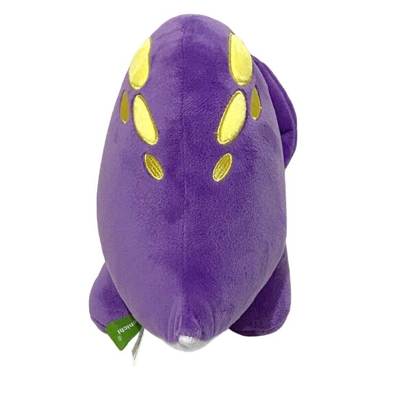 Vachichi Plush Triceratops 12" Purple Dinosaur Stuffed Animal Soft Eyes - Picture 3 of 5